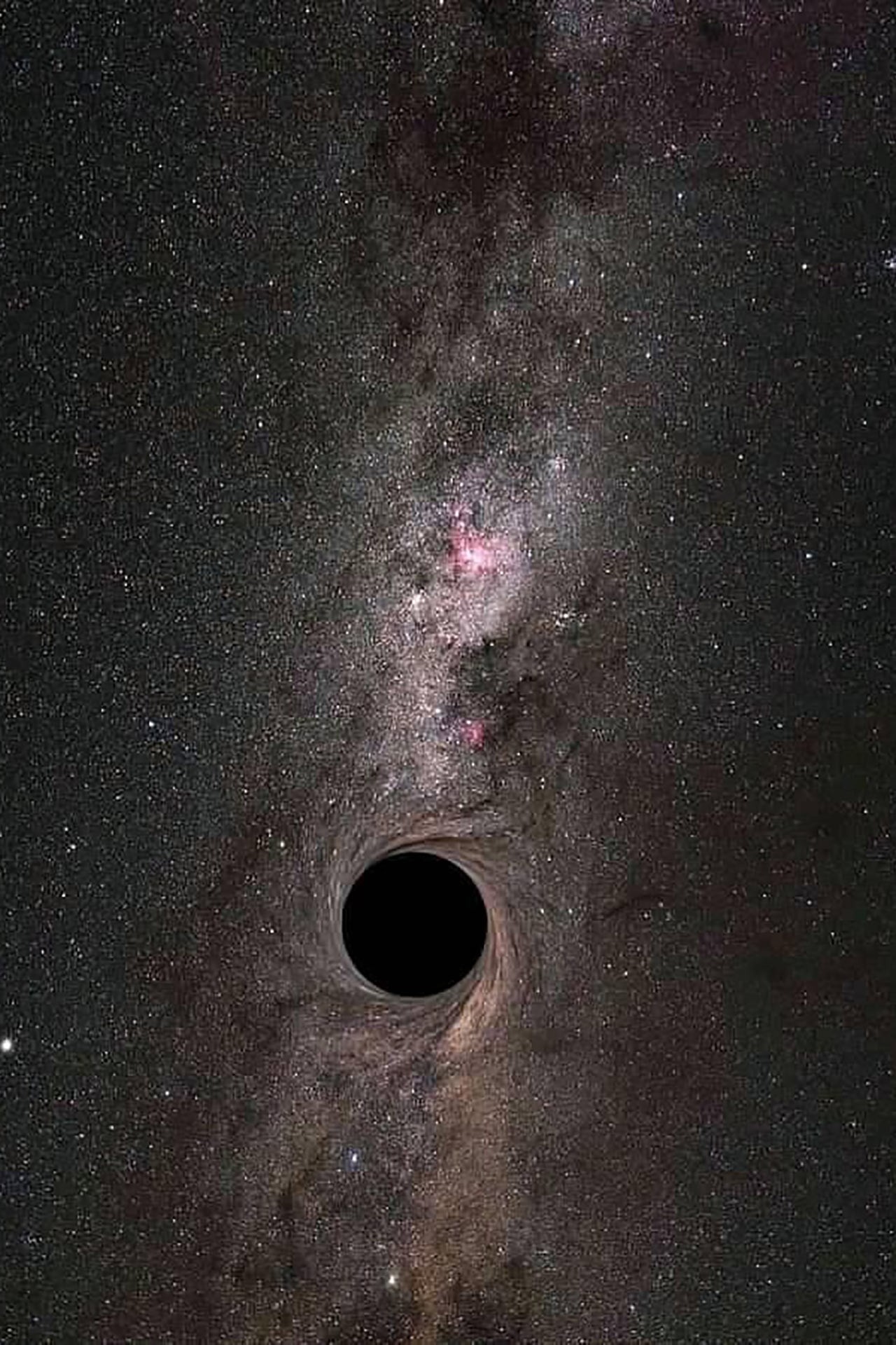 BLACK HOLE IN THE SKY